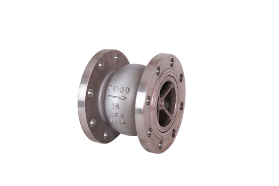 304 Stainless Steel Silent Check Valve HC41X-16P with PN16 Pressure Rating and Wafer-Style Design